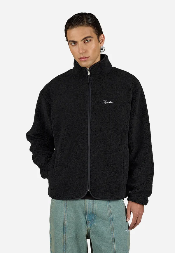 SIGNAR JACKET - Fleece jacket - black