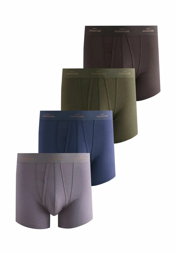 SIGNATURE COLOUR A-FRONTS FOUR PACK - Trunks - purple green blue