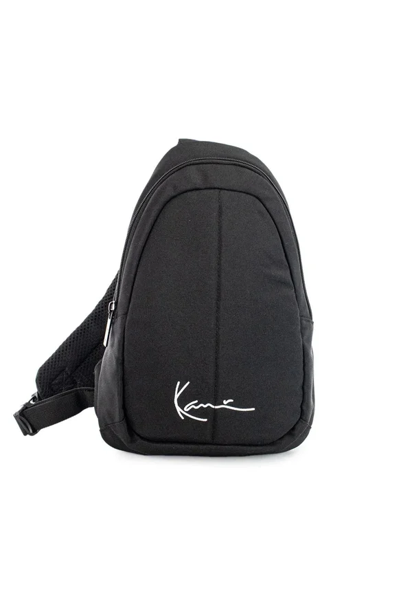 SIGNATURE CROSSBODY BAG UNISEX - Cross body bag - black