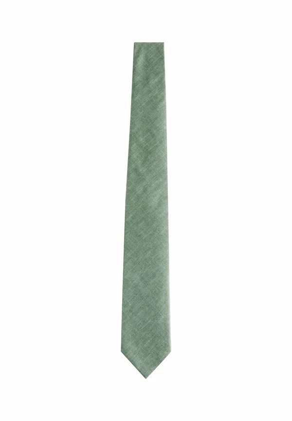 SIGNATURE MADE IN ITALY MELANGE LOOK - REGULAR FIT - Tie - light green