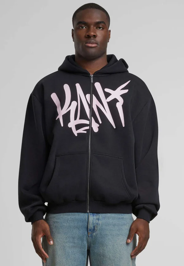 SIGNATURE OS - Zip-up sweatshirt - black rose