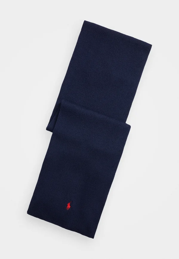 SIGNATURE PONY WOOL SCARF - Scarf - hunter navy