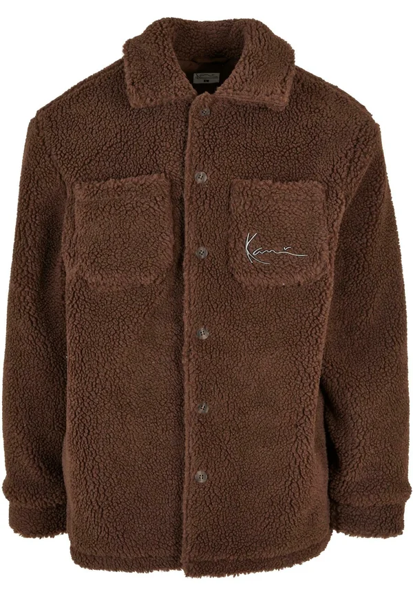 SIGNATURE SHIRT UNISEX - Fleece jacket - brown