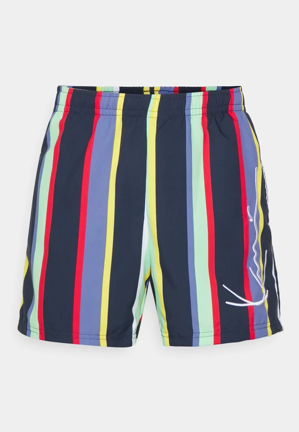 SIGNATURE STRIPE BOARD  - Swimming shorts - navi