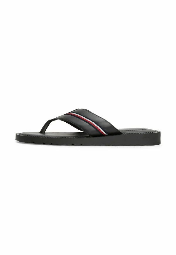 SIGNATURE TAPE - T-bar sandals - black