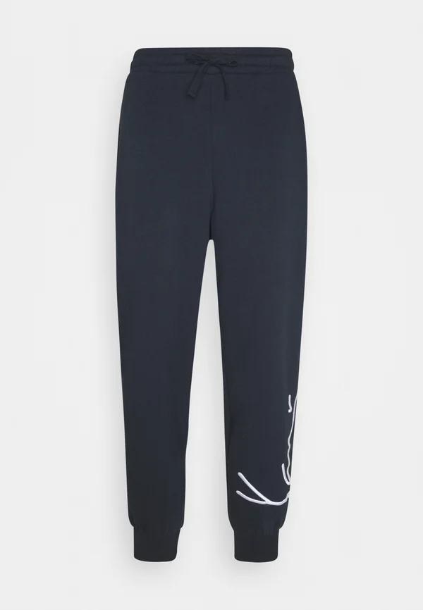 SIGNATURE  - Tracksuit bottoms - navy