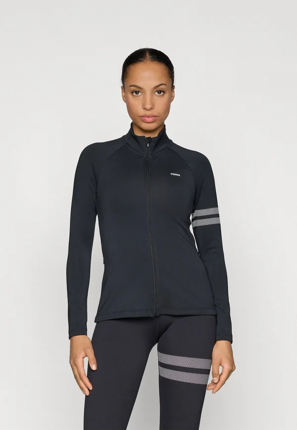 SIGNATURE ZIP JACKET - Training jacket - black
