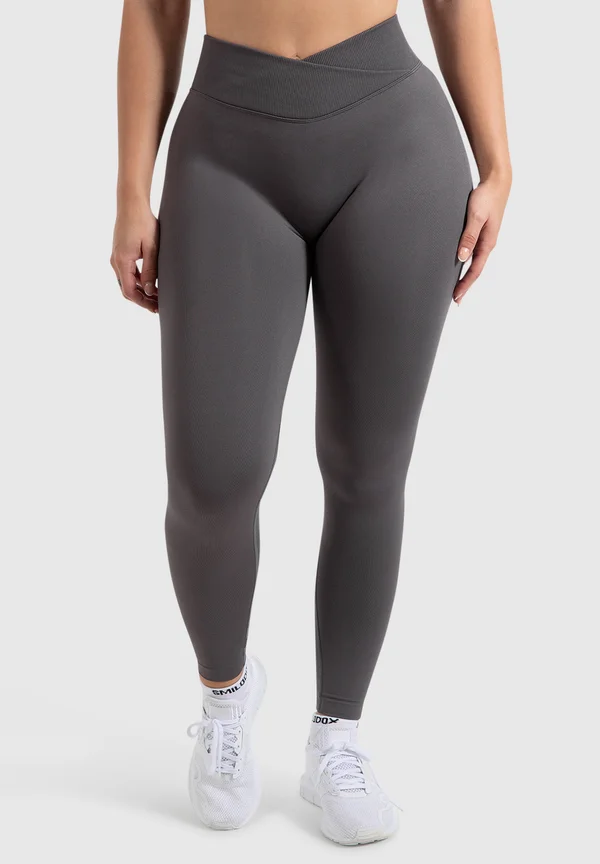 SILVIA BODY BOOST SCRUNCH LEGGINGS - Leggings - anthrazit