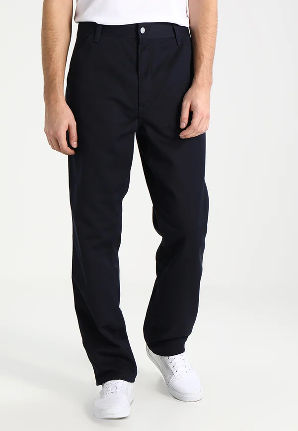 SIMPLE PANT - Relaxed fit jeans - dark navy rinsed