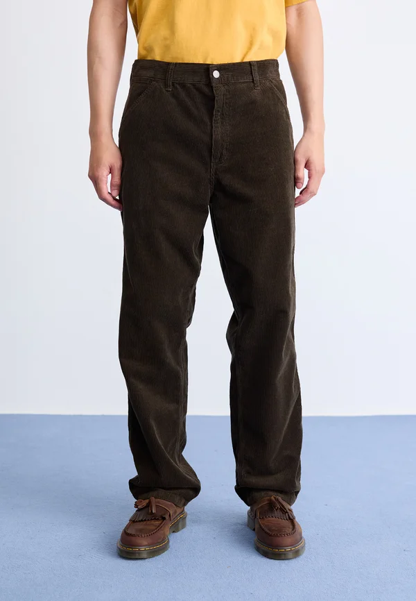 SIMPLE PANT - Trousers - tobacco rinsed
