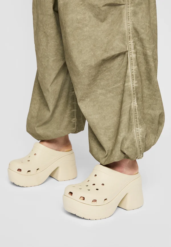 SIREN UNISEX - Heeled mules - bone