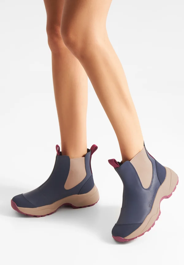 SIRI WATERPROOF - Wellies - dark navy taupe