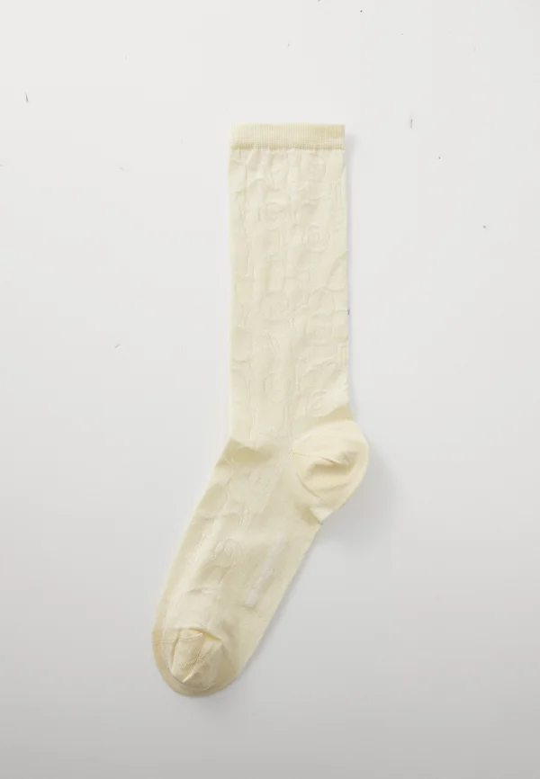 SISSI PIIRTO UNIKKO UNISEX - Socks - light yellow