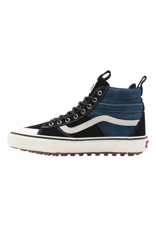 SK HI MTE UNISEX - High-top trainers - black/blue coral