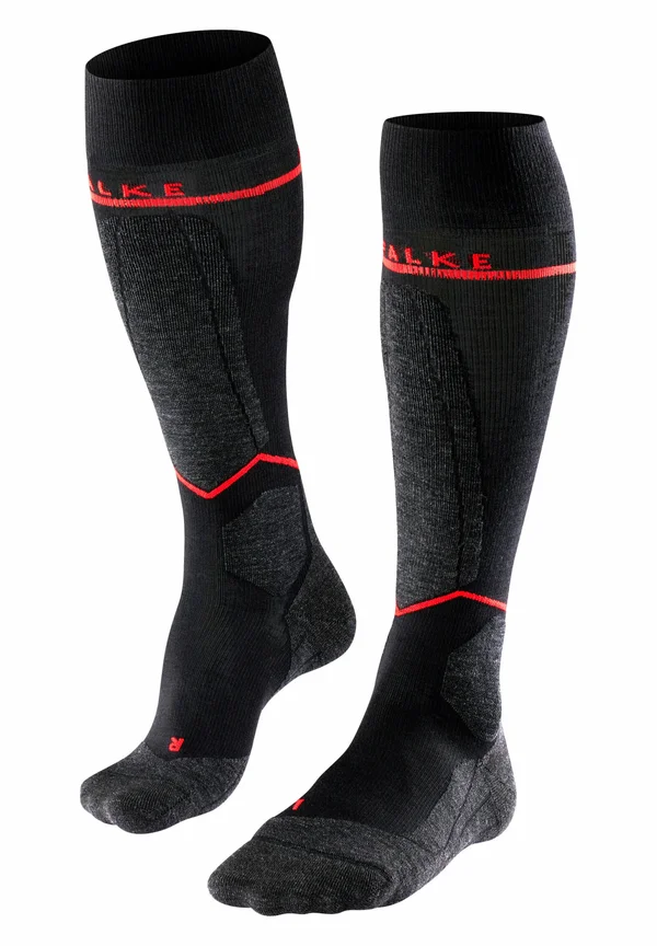 SK4 ENERGIZING LIGHT SKIING LIGHT CUSHIONING - Knee high socks - black mix