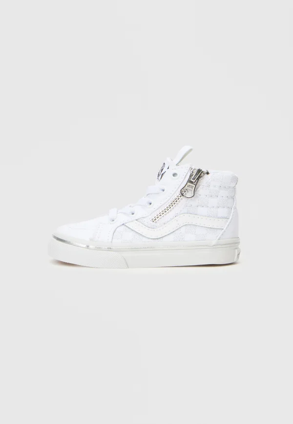 SK8 HI REISSUE UNISEX - High-top trainers - silver-coloured/true white
