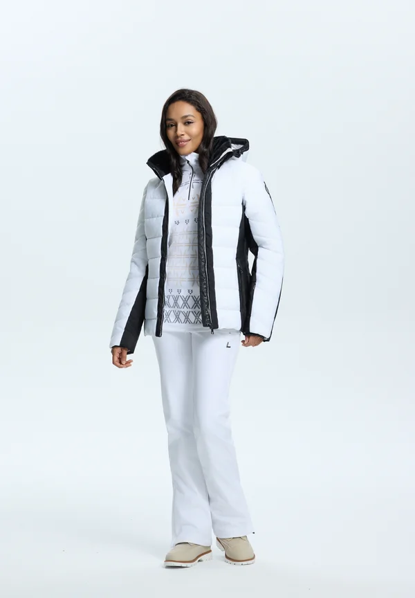 SKALLUVAARA - Ski jacket - weiss