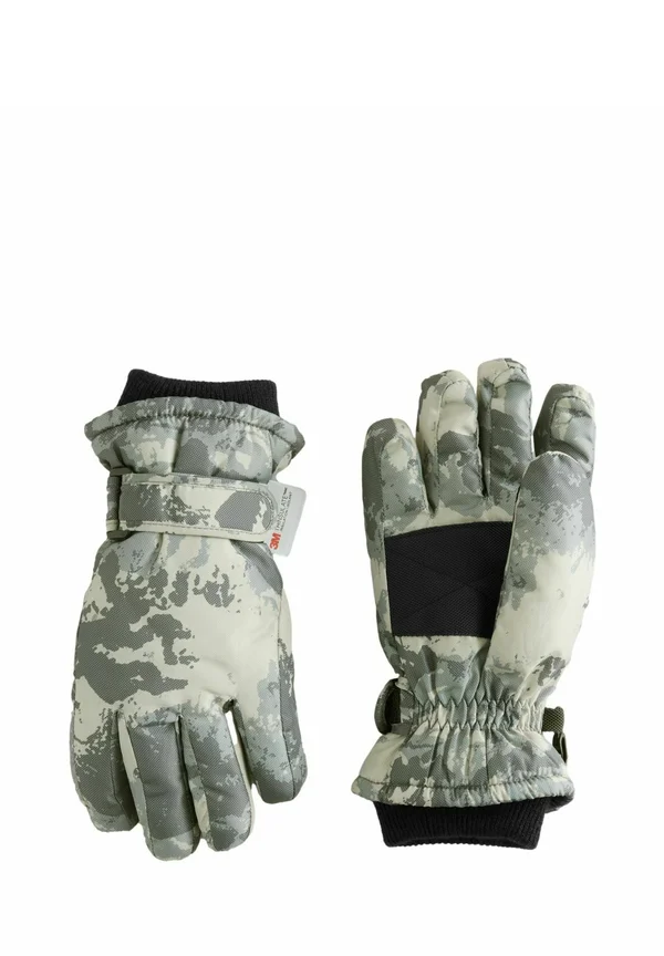 SKI - REGULAR FIT - Gloves - green camouflage