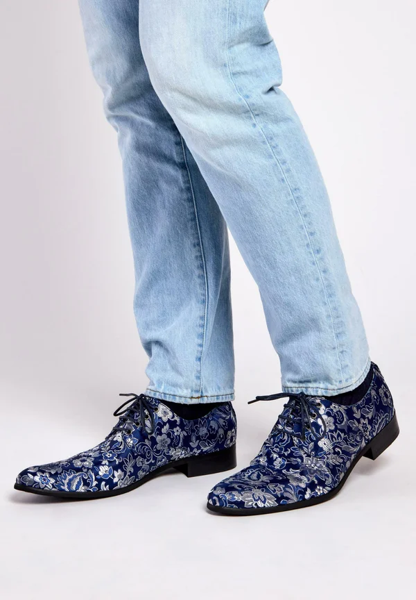 SKY FLOWER - Lace-ups - blue