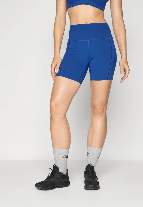 SLEEK POCKET HIGH RISE SHORT  - Short running tights - galaxy blue