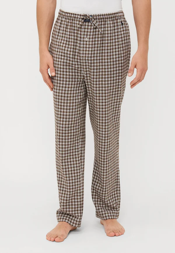 SLEEP BOTTOM - Pyjama bottoms - brown/multi
