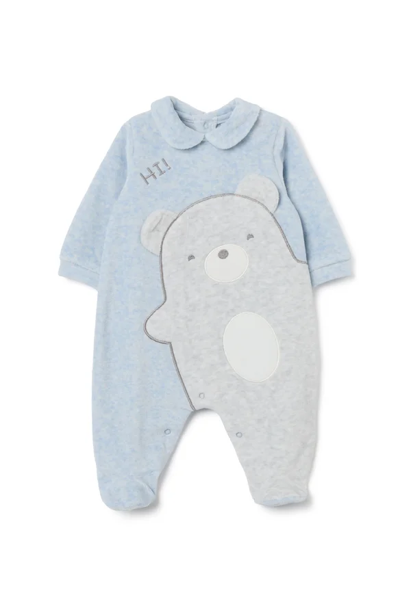 Sleep suit - light blue grey