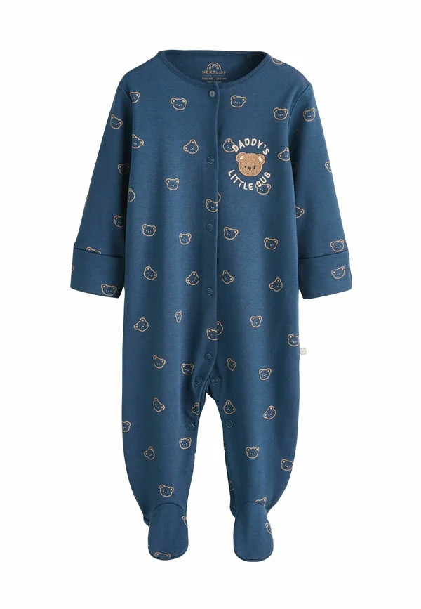Sleep suit - navy daddys little cub