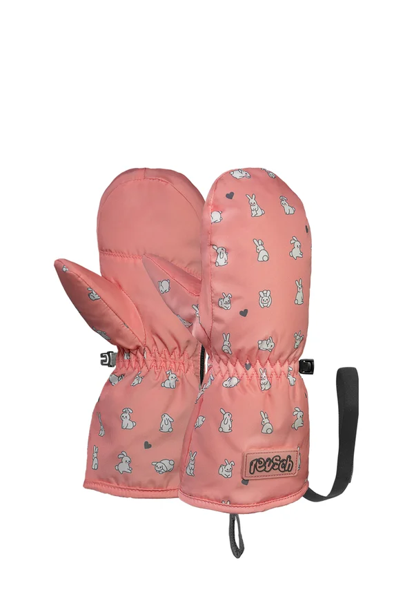 SLEEPOVER  - Mittens - quartz pink rabbits