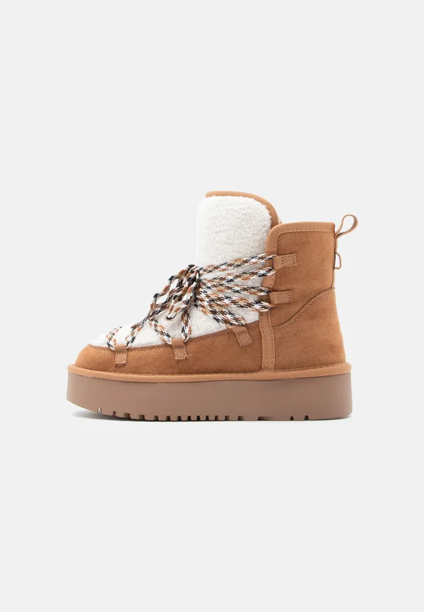 SLEIIGH - Platform ankle boots - camel