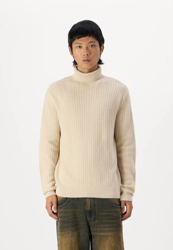 SLHZIG STRUCTURE  - Jumper - oatmeal