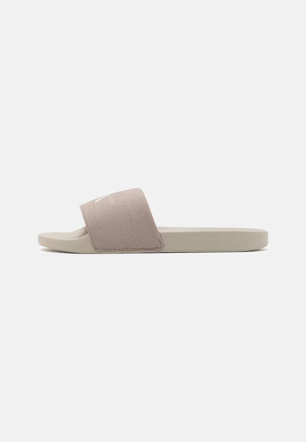 SLIDE MONOGRAM  - Mules - eggshell/atmosphere