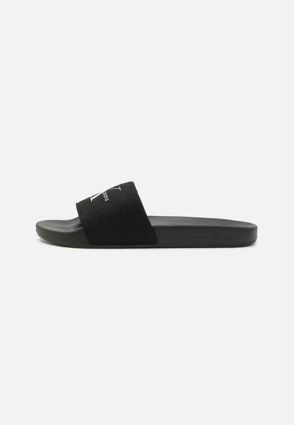 SLIDE MONOGRAM  - Mules - triple black