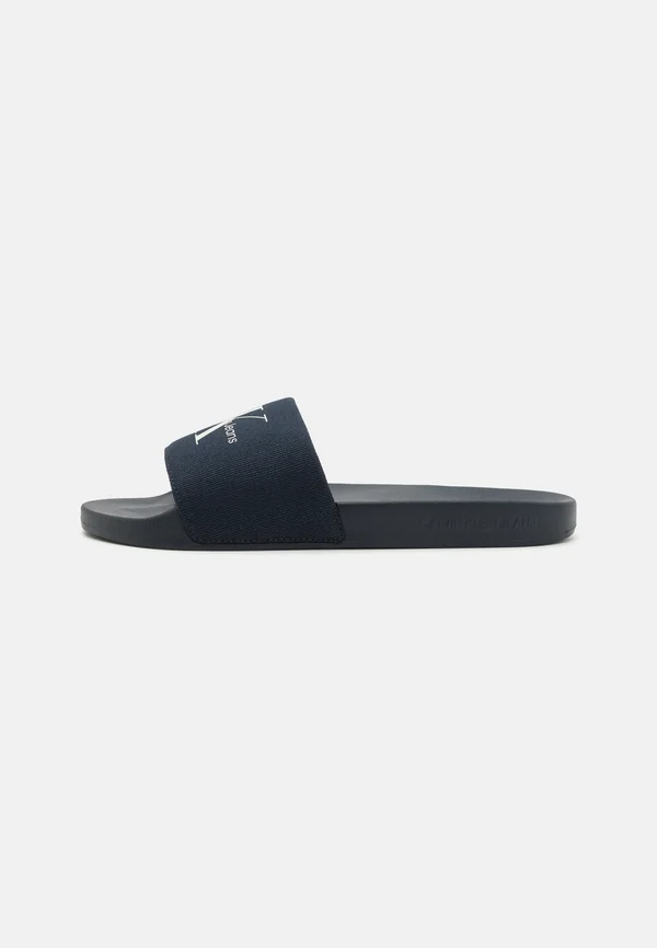 SLIDE MONOGRAM  - Mules - triple navy