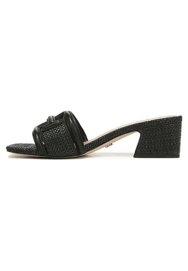 SLIDES WAYLON - Heeled mules - black