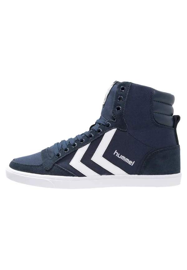 SLIMMER STADIL - High-top trainers - dress blue/white