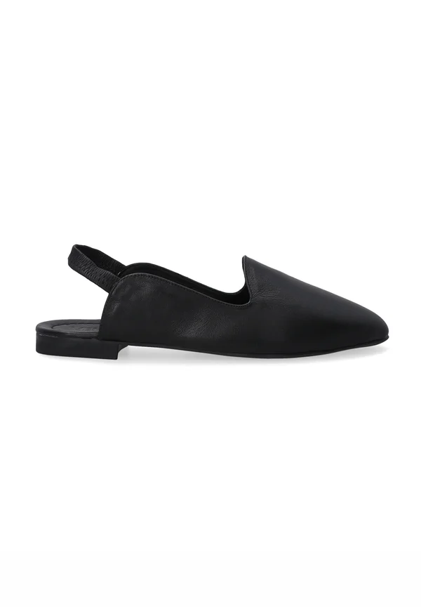 Slingback ballet pumps - black