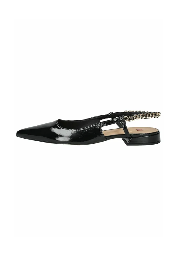 Slingback ballet pumps - schwarz