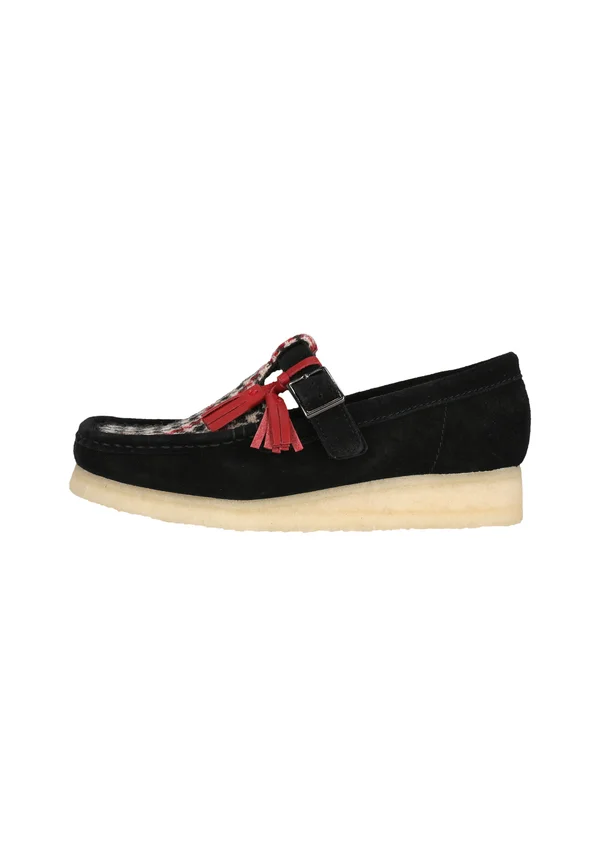 Slip-ons - c black textile
