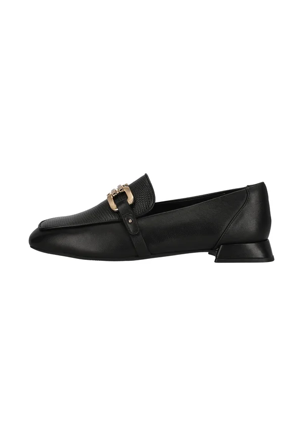 Slip-ons - d black combi lea