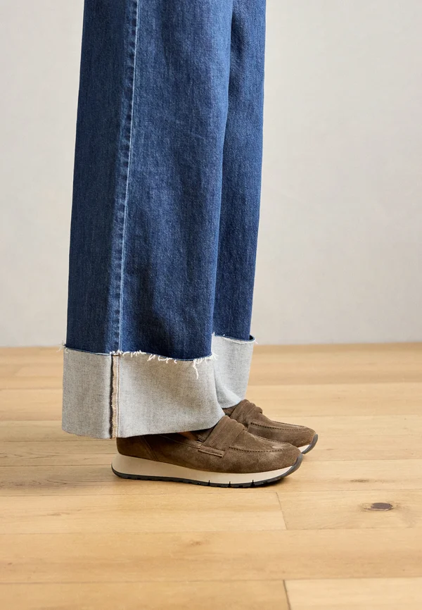 Slip-ons - dark brown