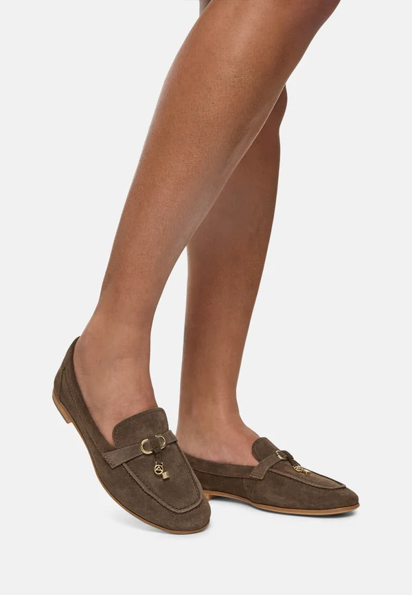 Slip-ons - dark green