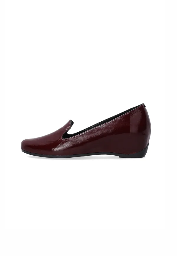 Slip-ons - dark red