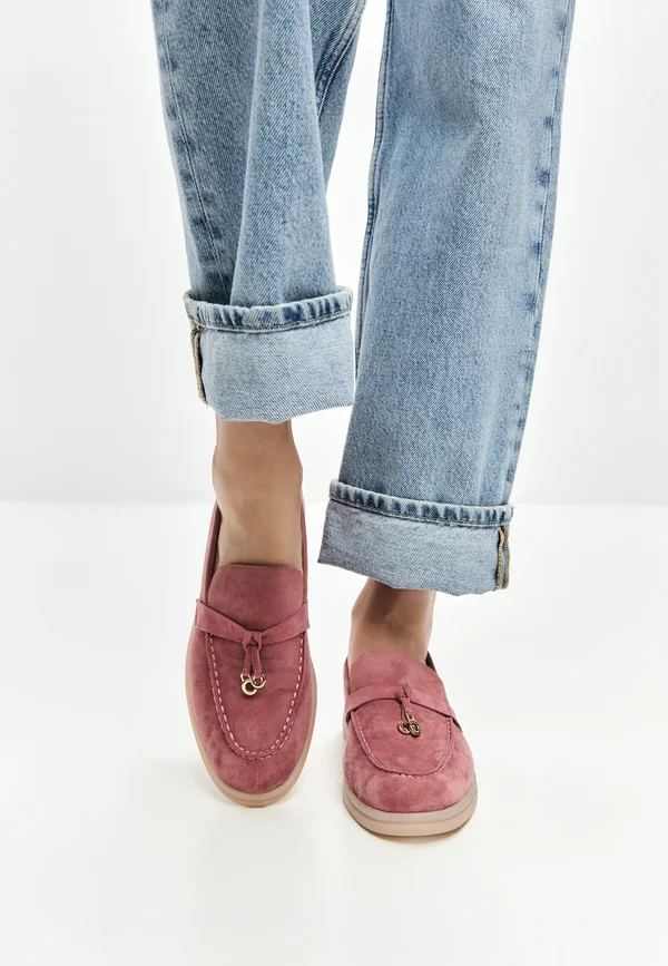 Slip-ons - dust pink