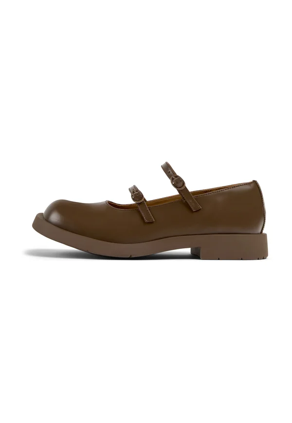 Slip-ons - mittelbraun