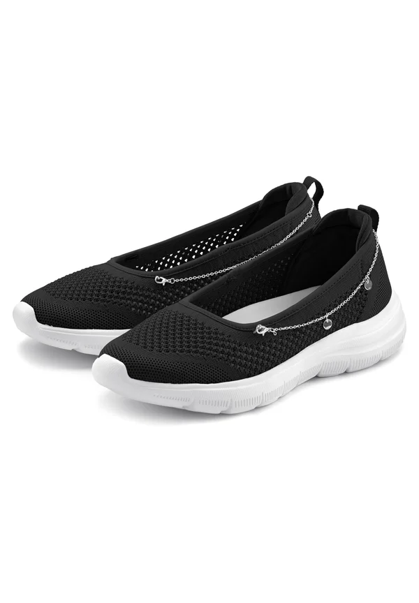 Slip-ons - schwarz