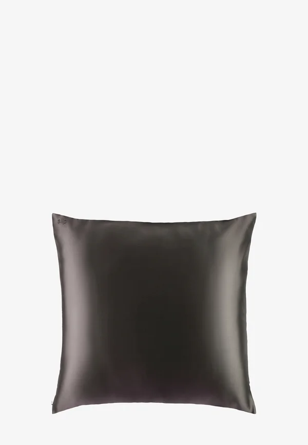 SLIP PURE SILK EURO PILLOWCASE - Skincare tool - charcoal