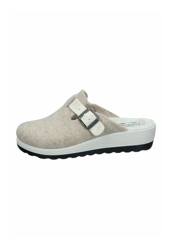 Slippers - dunkelbeige