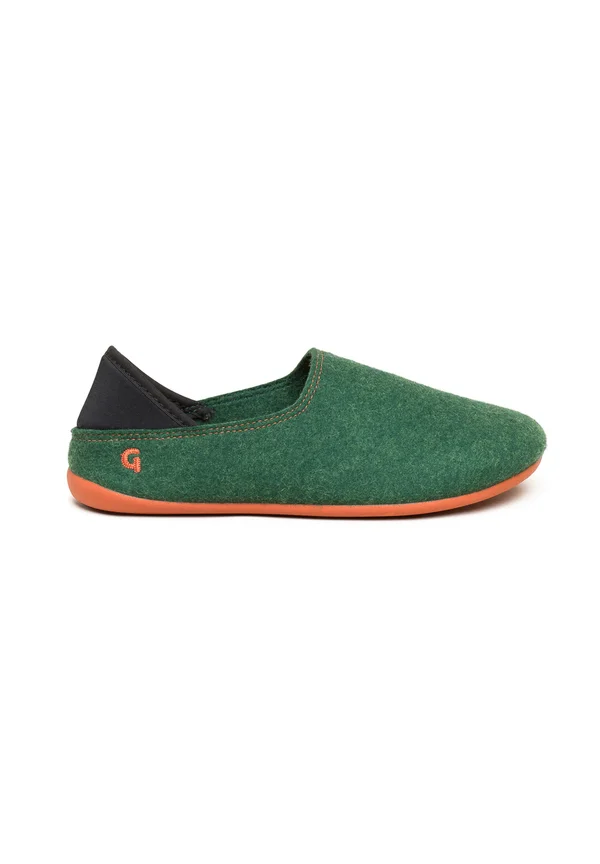 Slippers - green orange