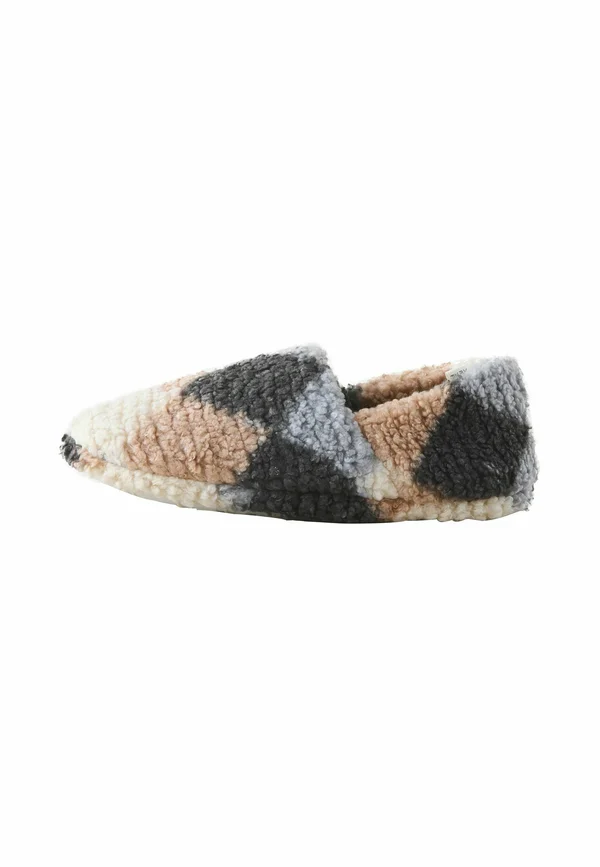 Slippers - grey argyle