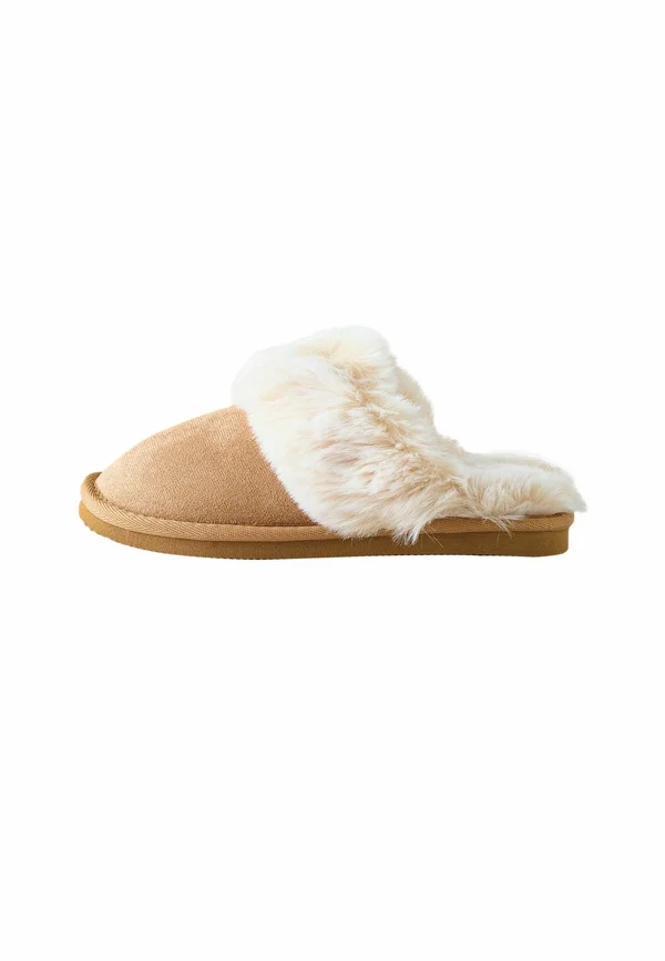 Slippers - tan brown